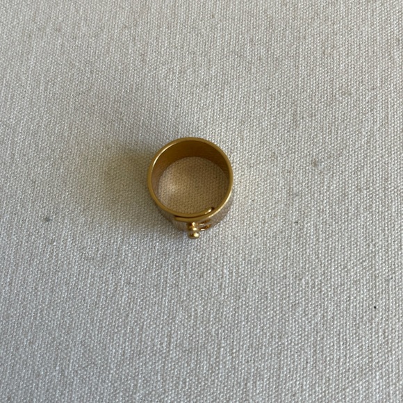 Madewell Gold Glider Ring Size 6 - Picture 2 of 4